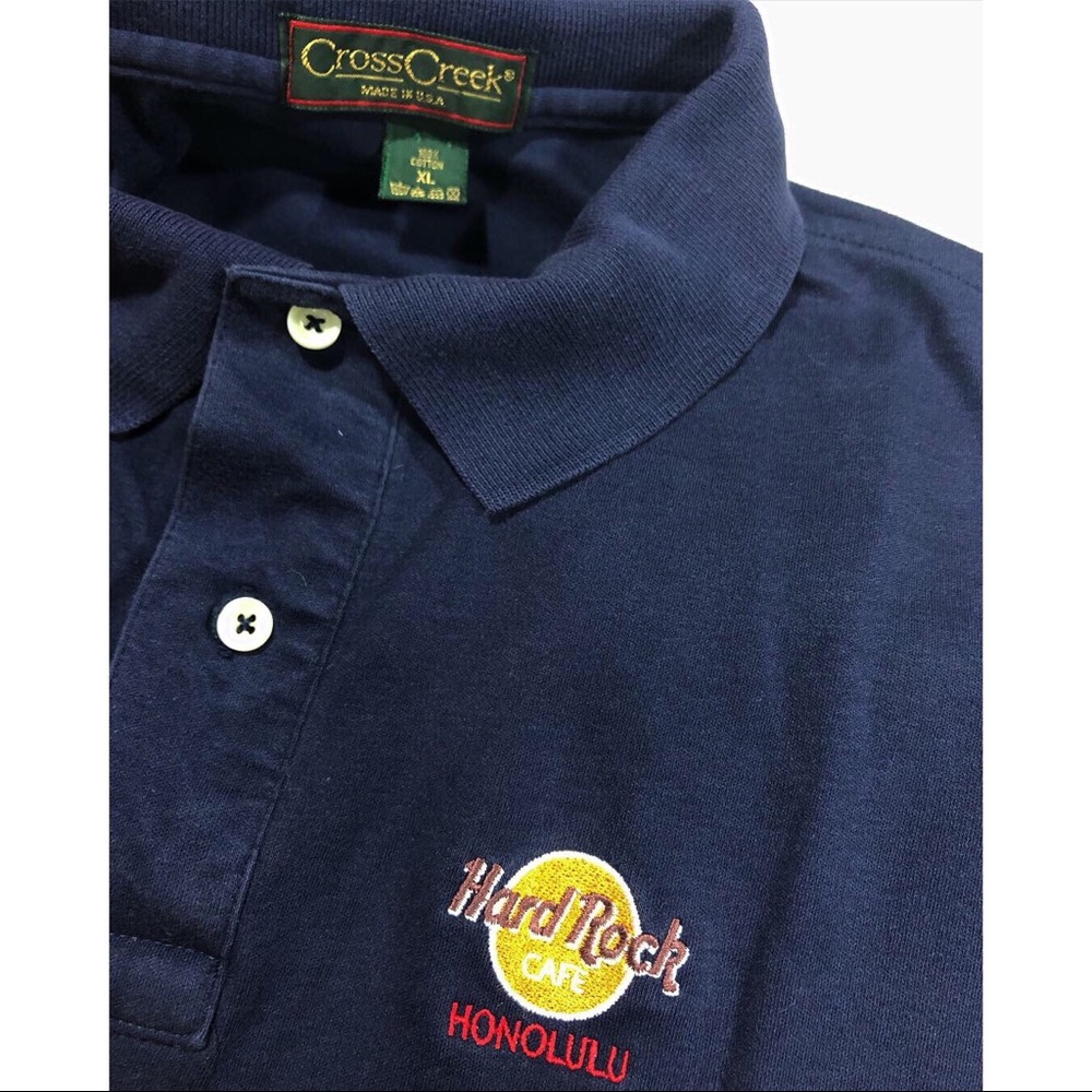 Vintage Hard Rock Honolulu Polo